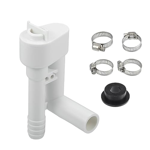 Image of 385316906 RV Toilet Vacuum Breaker Kit Without Hand Sprayer Hook Up for VacuFlush Sealand Traveler Toilets /Leak-Resistant RV Toilet Water Assembly Valve Kit / 1 Set