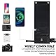 Solarpanel Faltbar, TGKYK 10W Solar Ladegerät Handy mit USB Anschluss, Wireless Mini Solarpanel, Solar Panels, Solarpanel Outdoor für Smartphones, Tablets, Handgehaltene Fans
