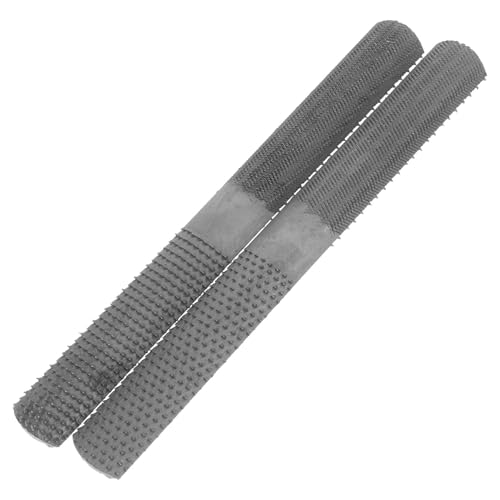 HOMSFOU Set 2 Lime in Acciaio Al Carbonio 4 in 1 Per Lavorazione Del Legno, Utensili Manuali Per Intaglio, Incisione e Riparazione, Accesso Facilitato a Aree Difficili, Adatto Per Metallo e Legno