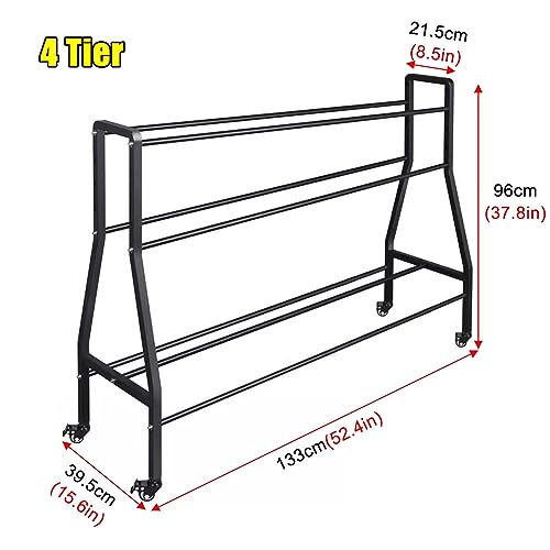 Support de rangement à 4 niveaux pour entraînement au tir à 3 points - 3