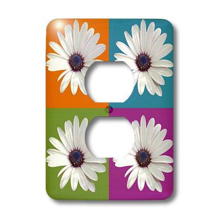 Bouchon pour prise de courant fleuri pour sublimer votre salon
