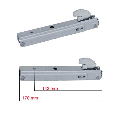 Image secondaire de Lot de 2 charnières pour four Maxi - Compatible Nardi et Franke