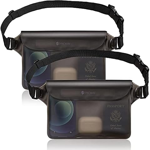 Syncwire Bolsa Impermeable IP68 con Correa de Cintura Ajustable Cover