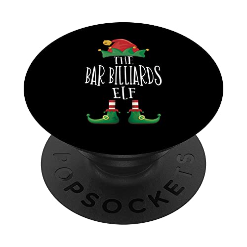 Bar Billiards Elf Family Pajamas with Swappable PopGrip
