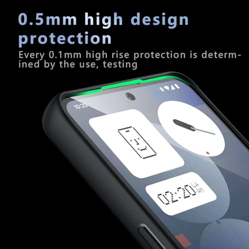 Image of REALCASE Clear Case for Nothing Phone 3a 5G | Transparent Hard PC Back & Soft TPU Bumper | Not Yellowing Shockproof Protective Case Slim Fit Thin Cover for Nothing Phone 3a 5G