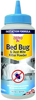Zero In ZER982 Bug & Dust Mite Killer Powder - 250g