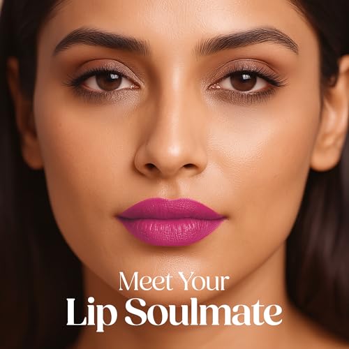Image of Hilary Rhoda Matte Love Non Transfer Liquid Lipstick | Lightweight & Matte Finish | Waterproof Lipstick for Women | Long Lasting & Non-Drying Lipstick | 5ml (Ruby Kiss - Shade 05)