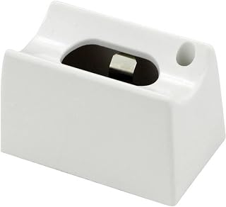 LEDmaxx S14DWH A - Casquillo de lámpara lineal para Osram Linestra Ralina de una sola base, 60 W, S14d, color blanco, 7 x 4 x 4,5 cm