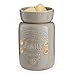 CANDLE WARMERS ETC  Midsized Illumination Fragrance Warmer- Light-Up Warmer For Warming Scented Candle Wax Melts and Tarts or Essential Oils To Freshen Room, Faith, Family, Friends