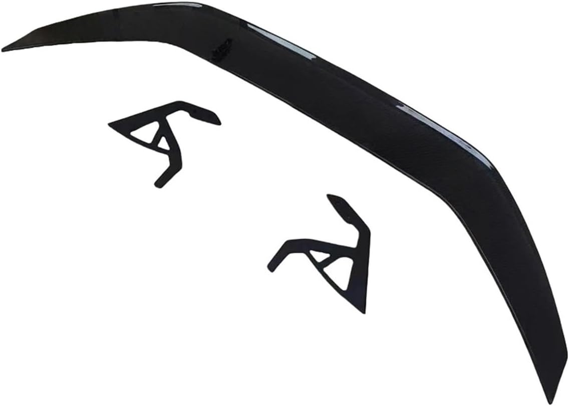 Carbon Fiber Rear Spoiler Compatible for BMW G20 G80 M3 Sedan G22 G82 M4 Coupe 2021+ Rear Trunk Tail Spoiler Wing Body Kits Car Styling FRP(Carbon Fiber 2door)