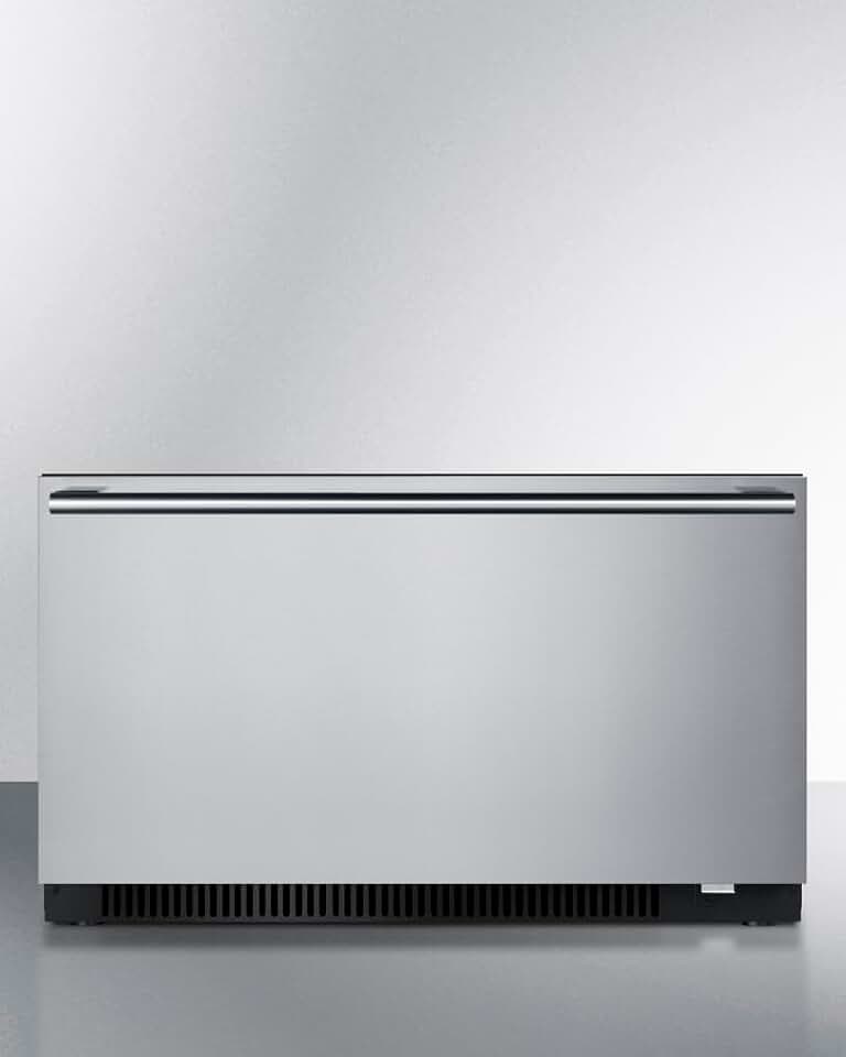 Summit Appliance SPHC30 30-Inch Wide Convertible Drawer Refrigerator/Warming Cabinet - Panel-Ready Drawer Front (Panel Ready Not Included); Commercially Approved; Weatherproof; CARB Compliant