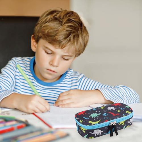 Bunnychill BD02-1 Pencil Case For Boys,Large Capacity Multi-Slot Kids Mark Pouch thumb #1