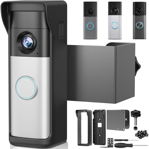2026 Upgrade Anti-Theft Video Doorbell Mount for Ring Newest Batt...