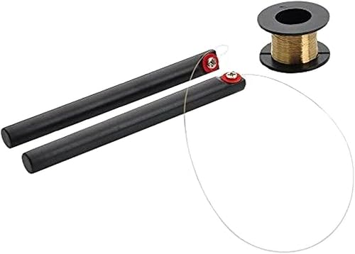 Miniatura 4 de Paquete de 2 cables de corte de molibdeno dorado de 0.004 in, 328.1 ft/328 pies (cada rollo) para separar teléfono celular/tableta, pantalla LCD de