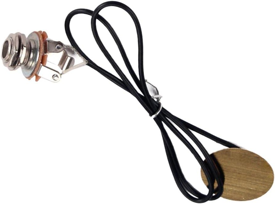 Club Bollywood®2x1 Piece Guitar Pickup Piezo Transducer for Mandolin Banjo Box Guitar|Musical Instruments & Gear | Guitars & Basses |(2 Pack)