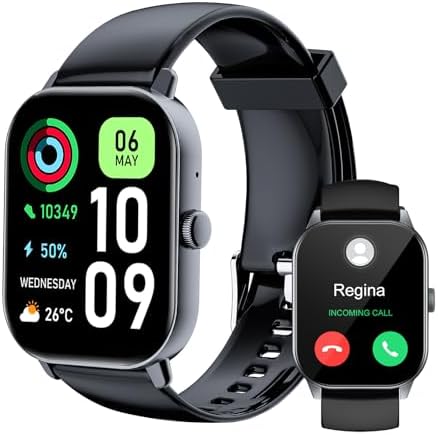 Smart Watch for Men,Smartwatch with Sleep Counter Fitness Tracker...