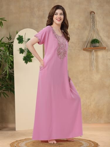 Image of Soulemo Women's Solid Alpine Nighty 1749