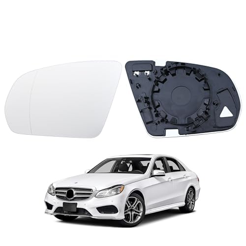 Car Exterior Mirror Replacement Glass for Benz W205 C200L W253 GLC260 W213 E260L Left Side,A0998101116, Side Mirror Lower Glass Side View Exterior View Mirrors Glass Accessories