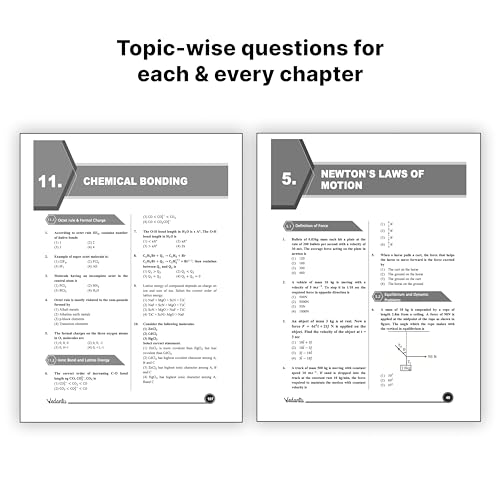 Image of Vedantu NEET Advance Physics & Chemistry Combo Book for Class 11 and 12 | NEET, CUET and Olympiad Preparation | Topic-Wise Questions, Answer Keys, Hints and Explanations
