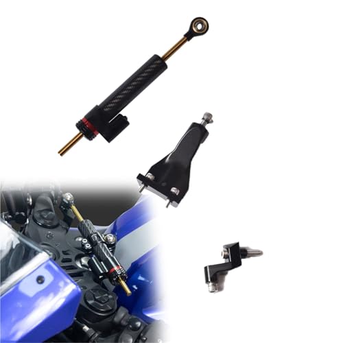 Amortisseur direction YAMAHA YZF-R3 stabilisateur tête moto 2019-2025 noir