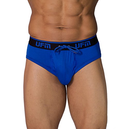 UFM Men’s Brief w/Patented Adj. Support Pouch Underwear for Men