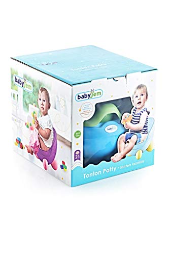 Babyjem, Potty Potty Toiletbril met rugleuning, voor kinderen, toiletbril, toilettrainer, kindertoilet, antislip… - Afbeelding 3