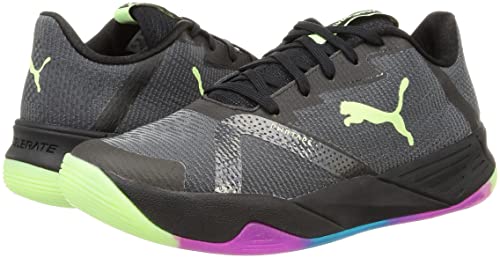 PUMA Tênis unissex Accelerate Turbo Nitro II para quadra, Puma Fizzy Light Ocean Dive Festival Fúcsi