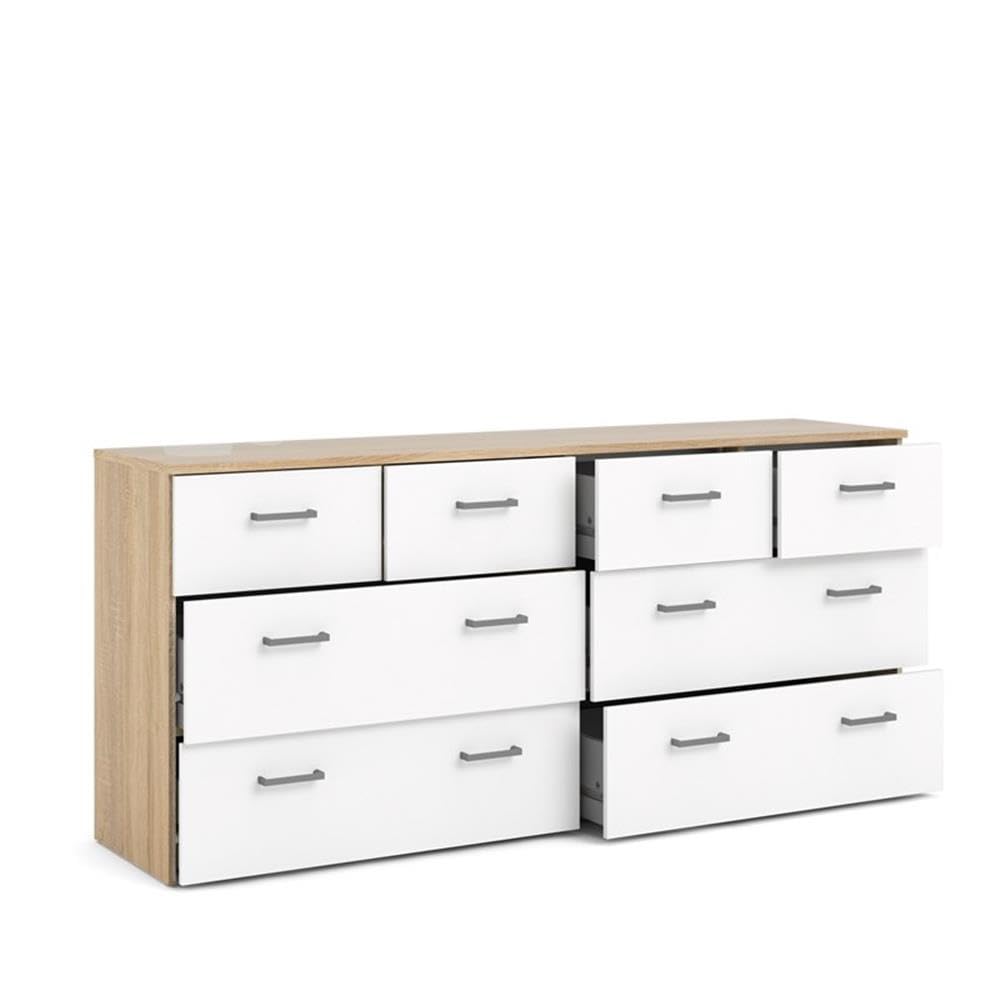 Amazon.com: Tvilum Space 8 Drawer Double Dresser : Home & Kitchen