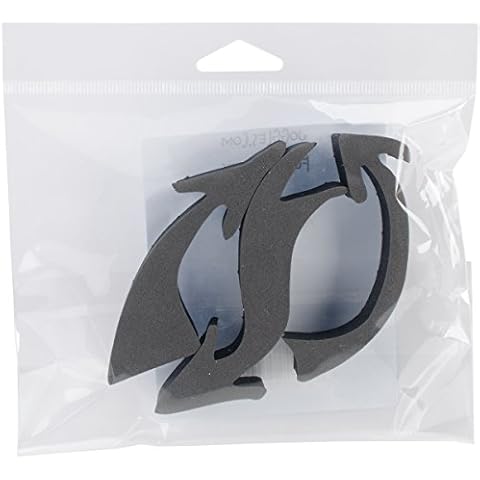 Joggles Foam Stamps 3 x 1-inch 3pcs, Multi-Colour, 15.88 x 15.88 x 1.91 cm Cover