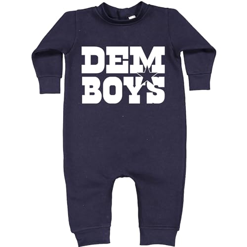 Expression Tees Dem Boys Dallas Football Toddler-Sized Hoodie, Soft Fleece, Adorable