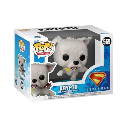 Funko Pop! DC: Superman 2026- Krypto - Figura de Vinilo Coleccionable - Idea de Regalo - Mercancia Oficial - Juguetes para Niños y Adultos - Movies Fans