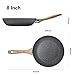 SEEKAVAN 8 Inch Nonstick Frying Pan, Stone Interior Induction Skillet,Granite Cookware with Ultra Non-Stick Coating,Stay Cool Handle Fry Pan PFOA Free