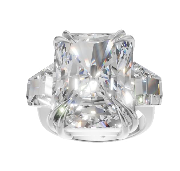 Bague Karan en argent blanc 9 à l'éclat précieux et durable