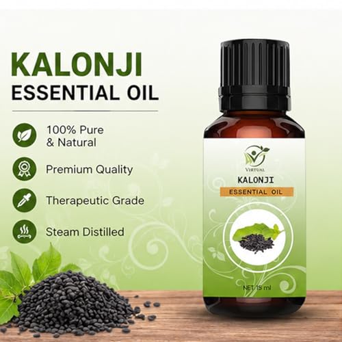 Image of VIRTUAL ESSENTIAL OIL (15 ml (Pack of 1), KALONJI)