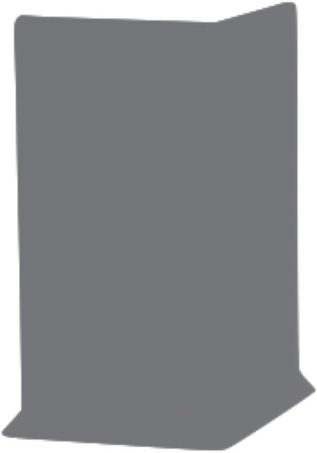 Roppe 700 Series 1/8" Rubber/Vinyl Mix (Type TP) Charcoal, 4" H X 120' L X 1/8" W (30-4' Sections)