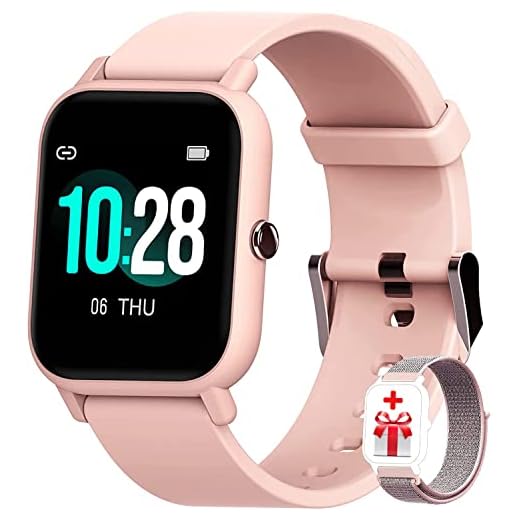 Blackview R3 Smartwatch, Reloj Inteligente Mujer - Oxímetro de Pulso (SpO2) | Esfera de Reloj de DIY | Pulsera Actividad Inteligente Caloría | Smartwatch Mujer para Android e iOS (Versión Mejorada)