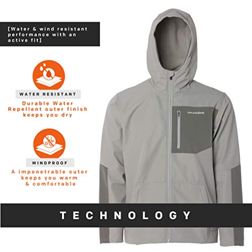 Image of Grundens Men's Bulkhead Tech Fleece Jacket | Insulated, Windproof