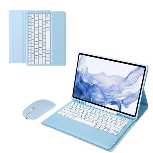 Funda teclado Samsung Galaxy Tab S10FE Plus QWERTY para evitar arañazos y escribir de forma rápida