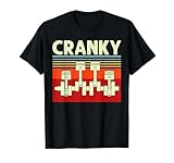 Cranky Car Engine Crankshaft Cars Lover Mechanics Father Day T-Shirt