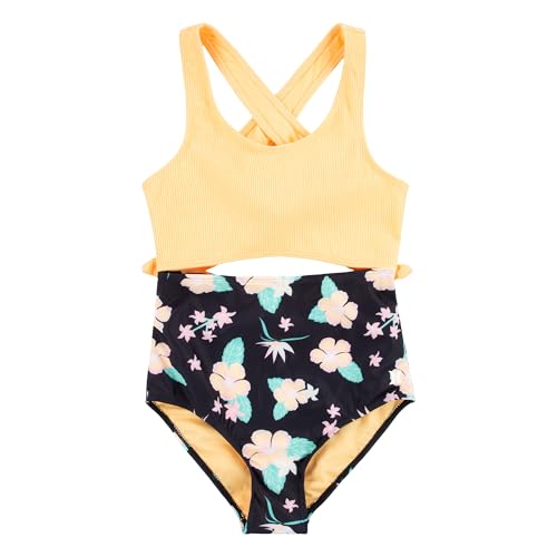 Image of Hurley Girls' 1-piece Cut Out Swim Suit