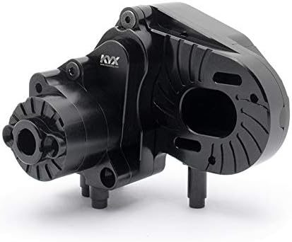 KYX Racing Alloy CNC Machined Transmission Case Gearbox Housing Gearbox Shell Upgrades Parts Accessories for RC Crawler Car Axial Capra Unlimited Trail Buggy UTB