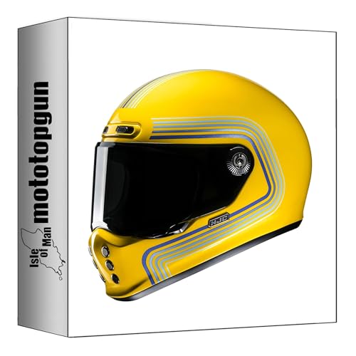 Casque intégral HJC V10 avec visière antibuée et calotte légère en fibre taille M