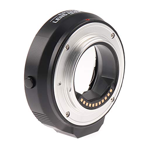 Foto4Easy Electronic Auto Focus Af Lens Mount Adapter For Four Thirds (4/3) Mount Lens To Micro Four Thirds (Mft,M4/3) Mount Camera,Olympus Om-D E-M1 Markii,E-M5 Panasonic Gh3,Gh4,Gh5,Gh5S Dslr Camera #TOP4