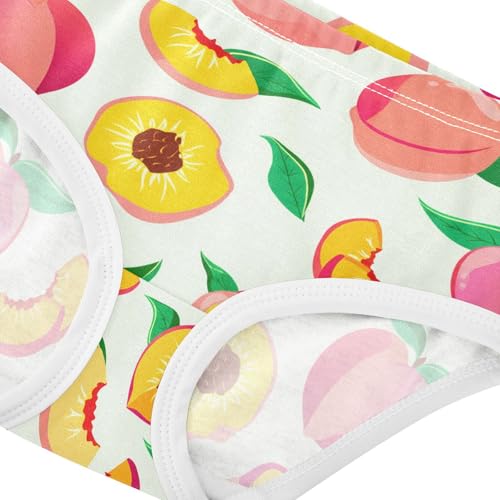 Fruit Peach Toddler Girls's Underwear 2T 23022114