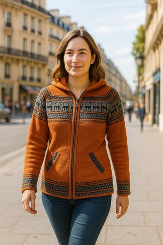 Gamboa Genuine Alpaca Cardigan Sweater for Women Winter Autumn Sweaters Lightweight2