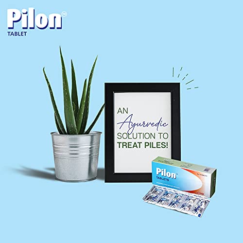 Image of ICPA Pilon Ayurvedic Tablets For Piles - Pack Of 5 (50 Tablets)