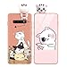 Yoedge Coque pour Samsung Galaxy J4 Plus Etui en Silicone TPU Gel Mignon avec Motif 3D Dessin Animé Poupée Housse de Protection Ultra Fine Antichoc Cover Coques pour Samsung J4 Plus, Chat Orange 1