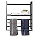ZYY-Towel rack Elektryczny wieszak na ręczniki, 58 x 40 x 10 cm, 58 x 65 x 15 cm, gniazdko o niskim zużyciu energii, inteligentny wieszak do prania ze stałą temperaturą, regał łazienkowy ze stali nierdzewnej