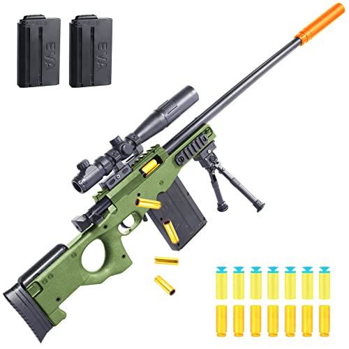 Feidama Awm Toy Gun Shell Ejection Toy, Foam Blasters Toy Gun [With A Sight] Allows For Sighting Enlarge Your Targets, Super Fun And Easy To Use #TOP5
