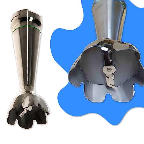 Anakel Home Replacement Blender Arm 7322115504 Compatible with Braun 4200 Multiquick 9 | Original Replacement Part | Stainless Steel Blades